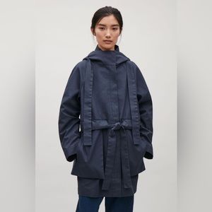 COS canvas layered jacket